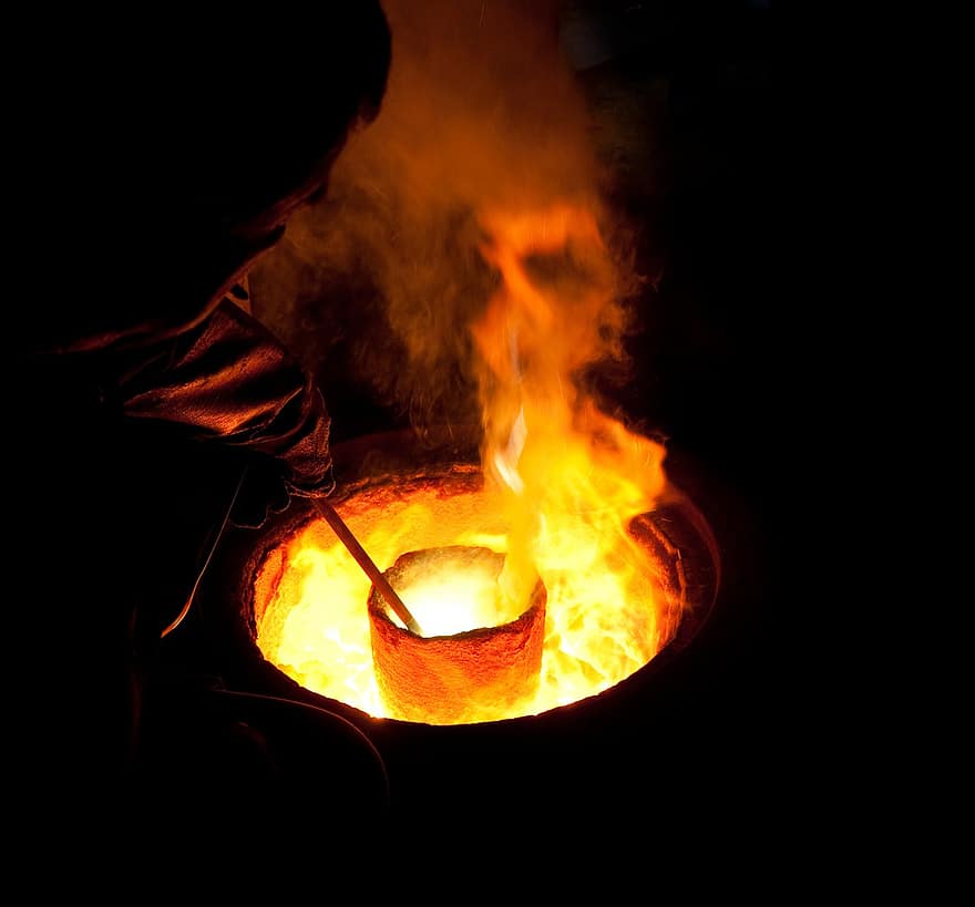 molten-metal-crucible-melting-casting-ladle-hot-industry-foundry-heat